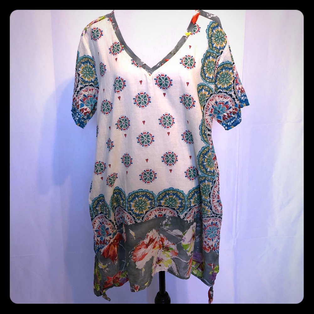 JOHNNY WAS TUNIC - SIZE XL - NEW WITHOUT TAGS